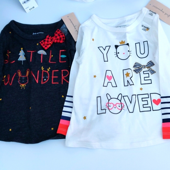 First impression girl 2 shirts size 18M - Picture 1 of 6